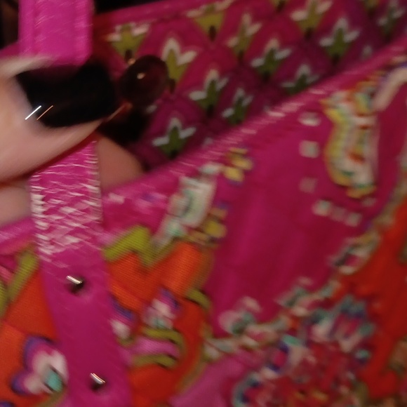 Vera bradley project tote pink with paisley - Picture 5 of 8